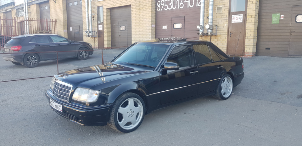 Monoblock aero r18 — Mercedes-Benz E-class (W124), 2,2 л, 1994 года ...