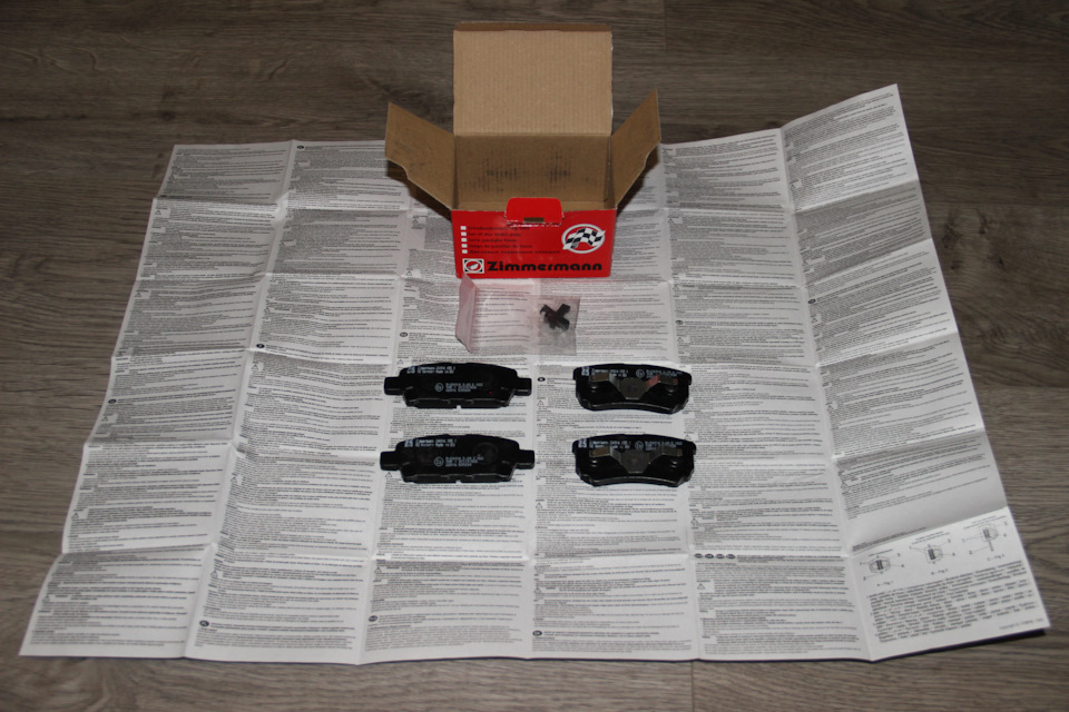 Тормозные диски и колодки Otto Zimmermann — Mitsubishi Lancer IX, 1,6 л ...