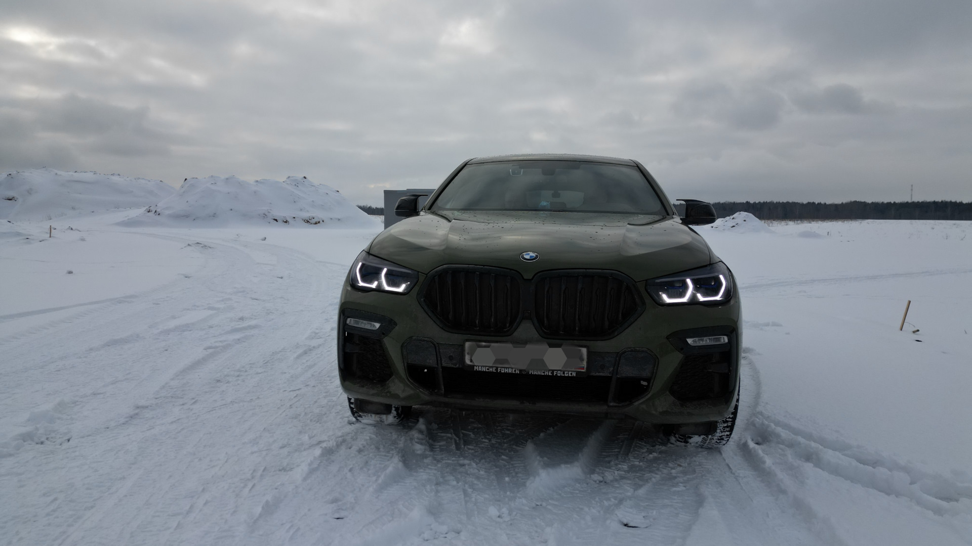 BMW x6 Urban Green