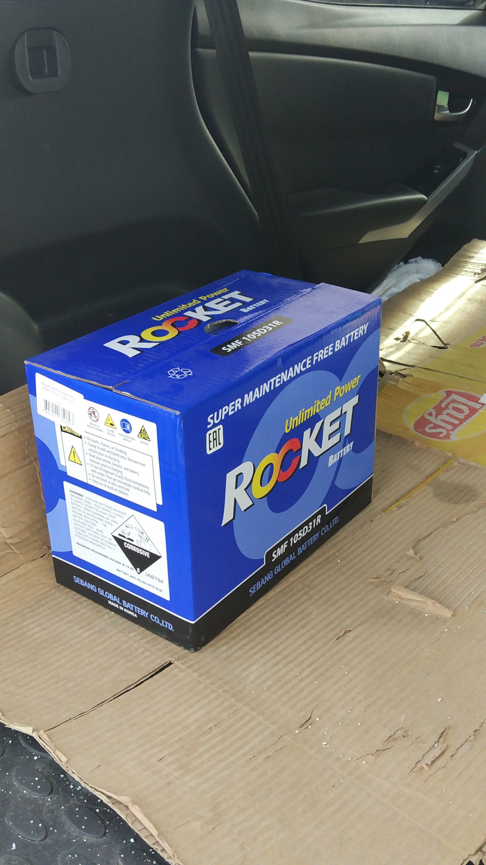 Поменял аккумулятор — SsangYong Actyon (2G), 2 л, 2014 года | запчасти ...