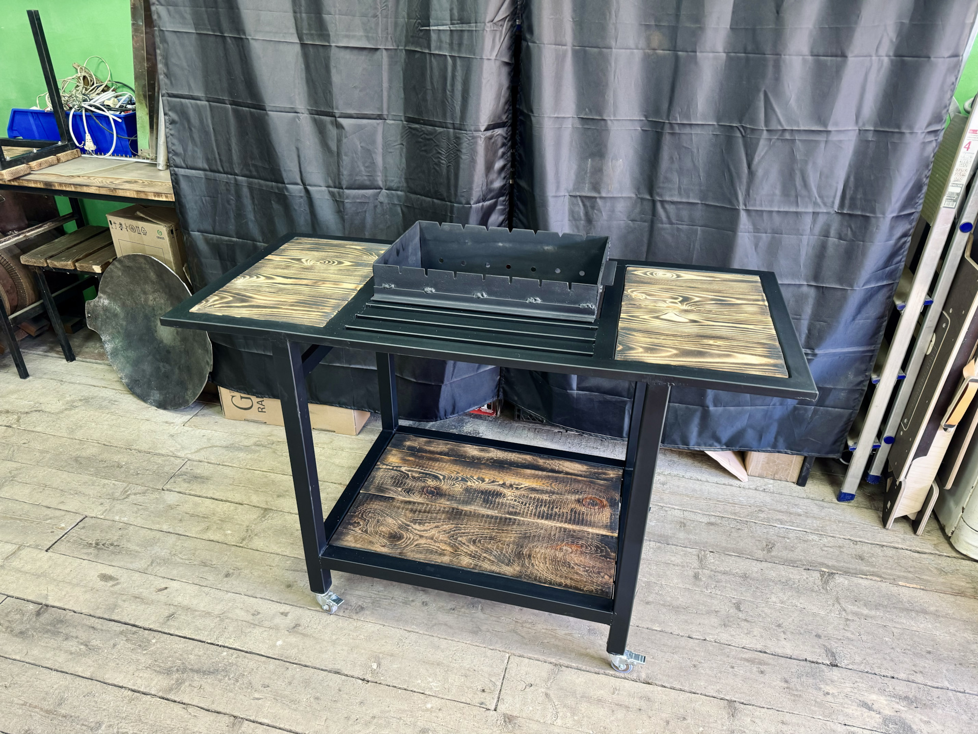 2️⃣6️⃣ Мангальный стол в стиле лофт своими руками — DRIVE2