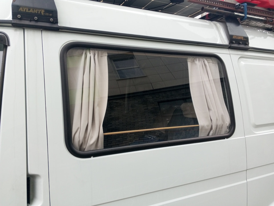 Шторки в среднюю часть салона — ГАЗ Соболь 4х4, 2,8 л, 2020 года ...