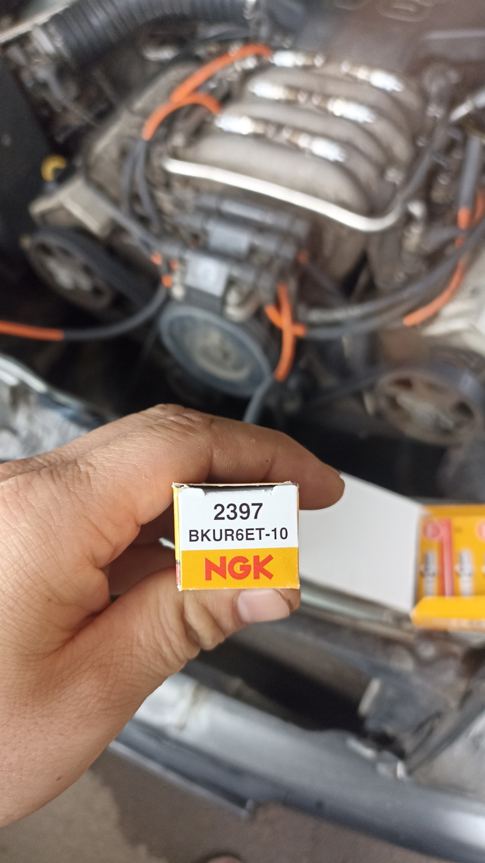 BKUR6ET10 Свеча зажигания 2397 NGK | Запчасти на DRIVE2