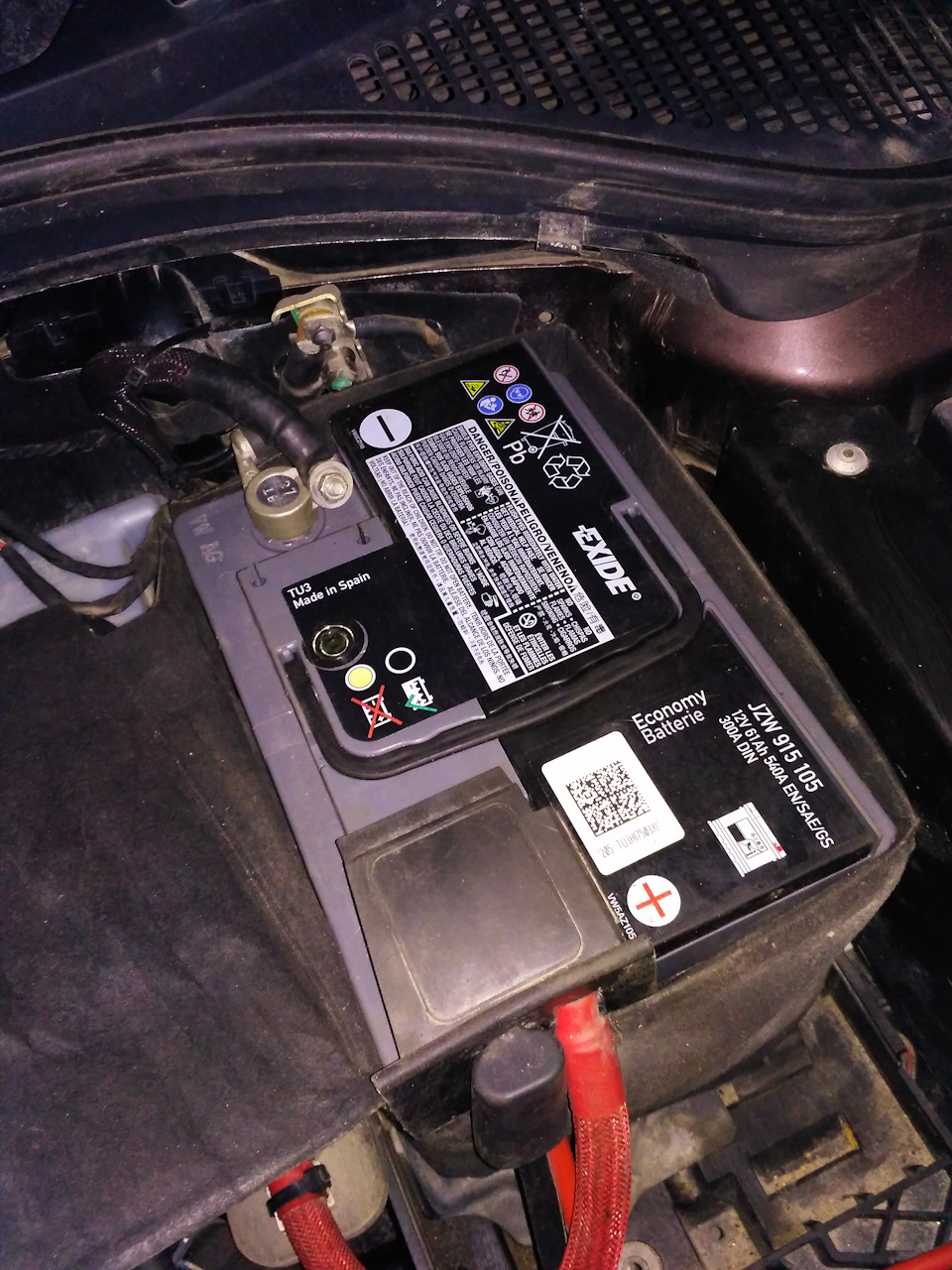 JZW915105 Аккумулятор 61AH/300A / AUDI, SEAT, SKODA, VW VAG | Запчасти ...