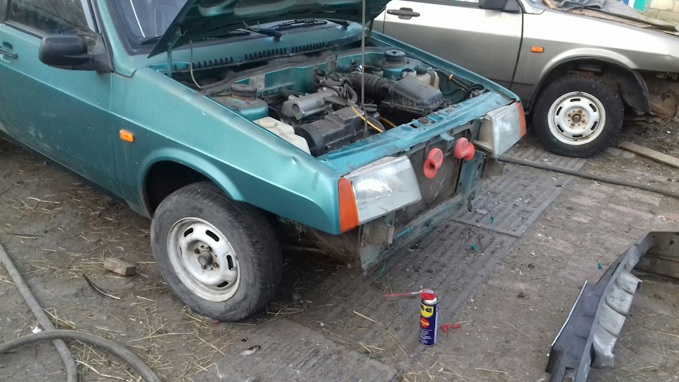 Терминатор или собираемся в малярку — Lada 21093, 1,5 л, 1999 года ...