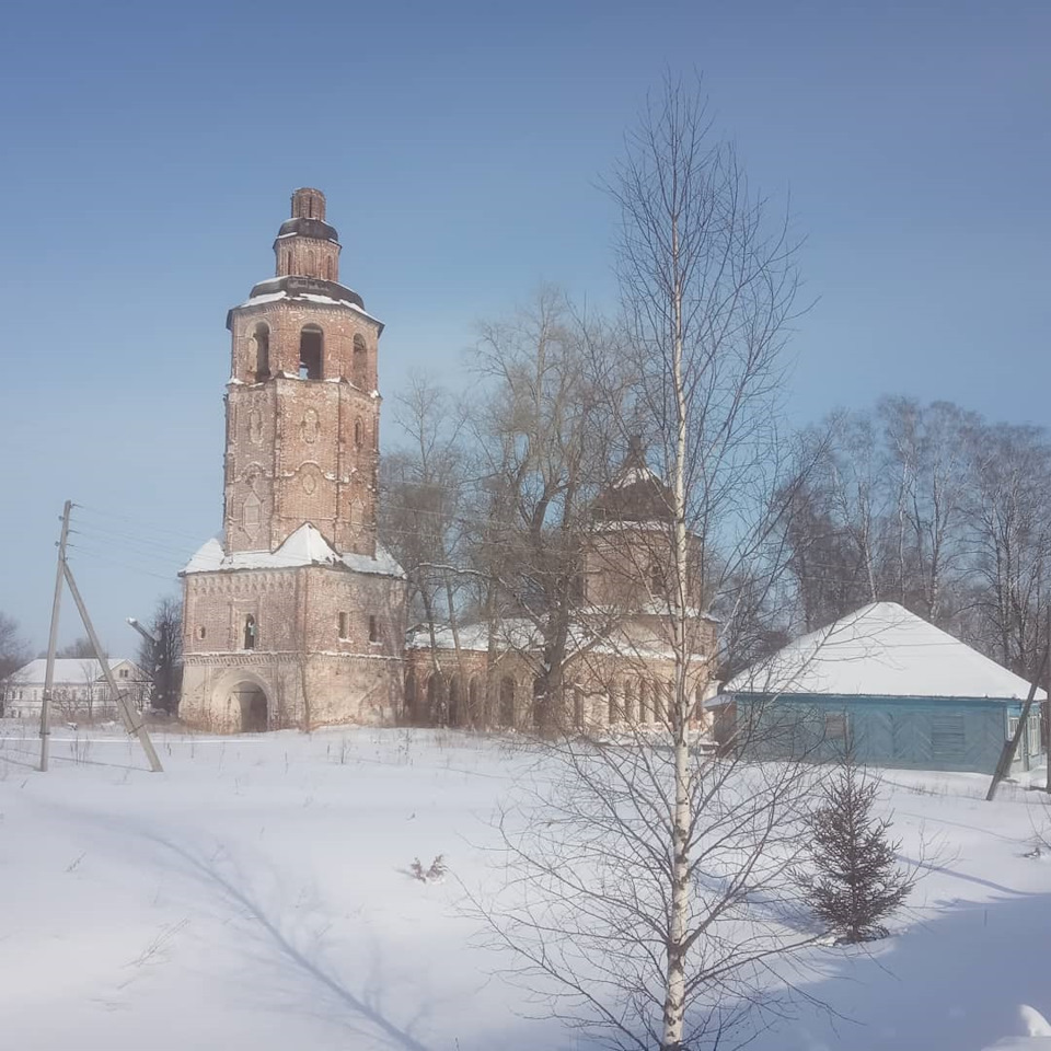 Зимняя покатушка выходного дня. Село Ошеть, село Кыржим Кировская область.  — Chevrolet Niva, 1,7 л, 2004 года | путешествие | DRIVE2