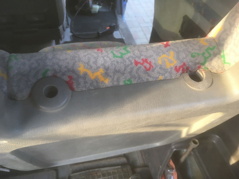 Ремонт ремня, отмыть салон и шумка — Mercedes-Benz Vito (1G), 2,3 л ...