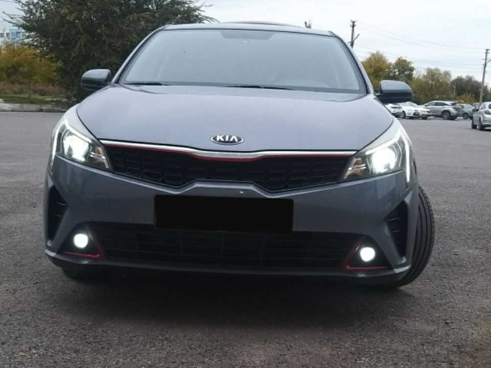 Светодиодные лампы Philips — KIA Rio (4G), 1,6 л, 2021 года | тюнинг ...