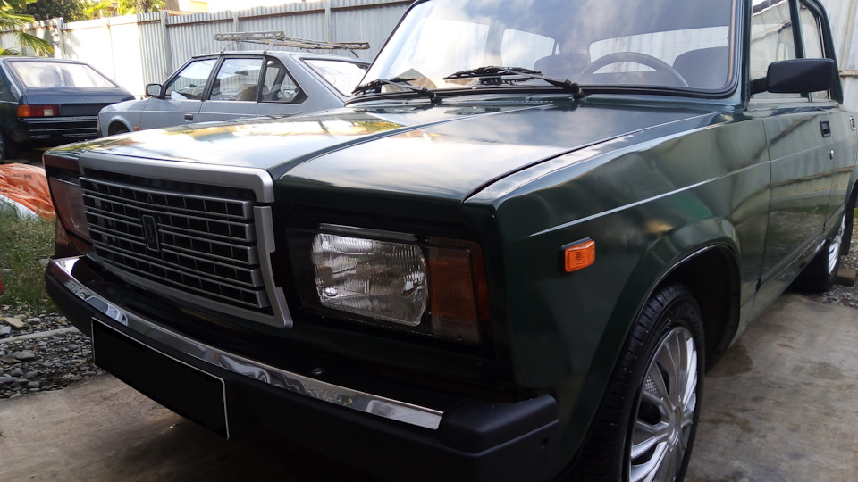 Lada 2107 Зеленый Сад 307