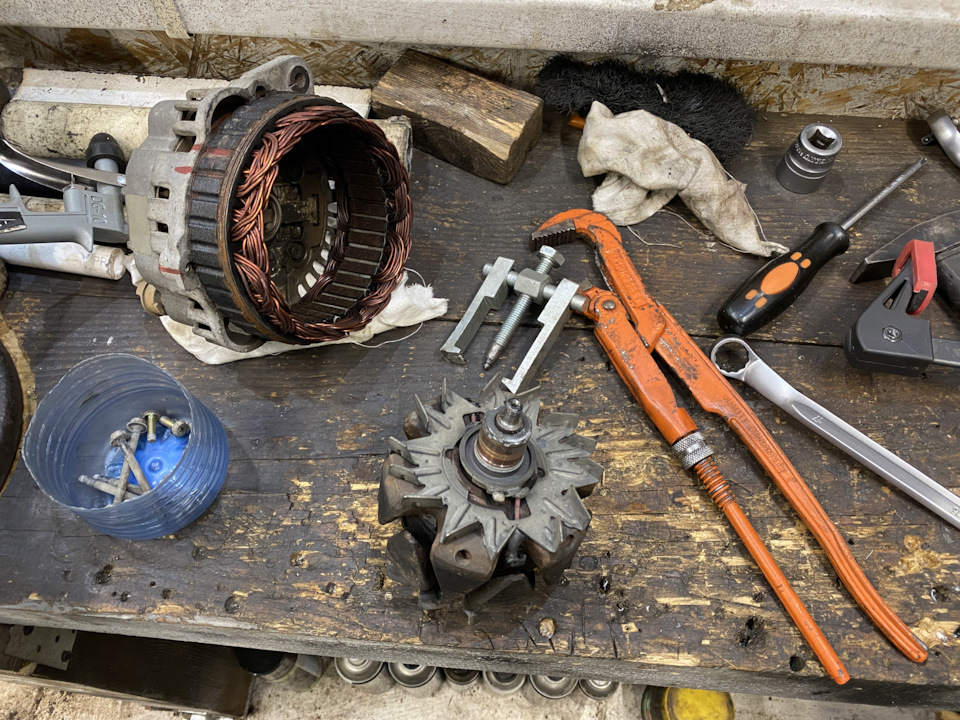 Переборка генератора Ховер — Great Wall Hover, 2,4 л, 2013 года ...