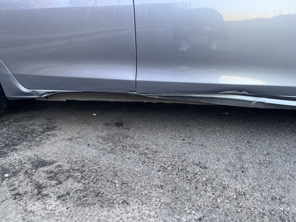 Помял порог — Peugeot 508 SW (2G), 2 л, 2019 года | кузовной ремонт ...