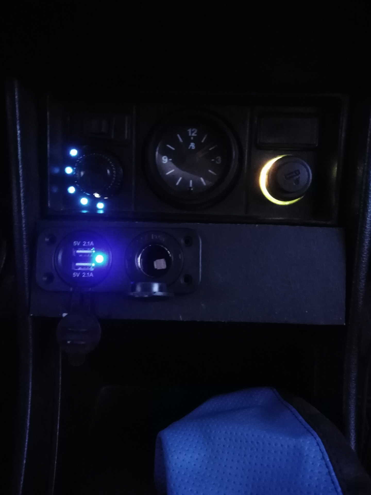 Подсветка переключателя печки — Lada 210740, 1,6 л, 2007 года | своими ...