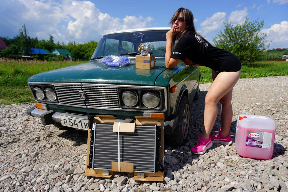 Система охлаждения с инжекторного впрыска! — Lada 2106
