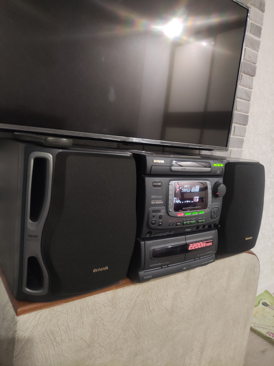 Он снова со мной — AIWA NSX-999 MK II — Сообщество «Клуб Почитателей  Кассетных Магнитофонов» на DRIVE2