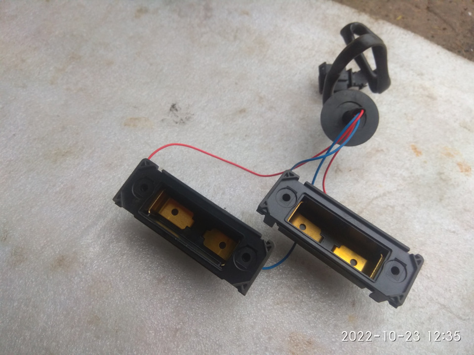 Подсветка заднего номера VW T5 на Volkswagen Caddy (3G), Volkswagen ...