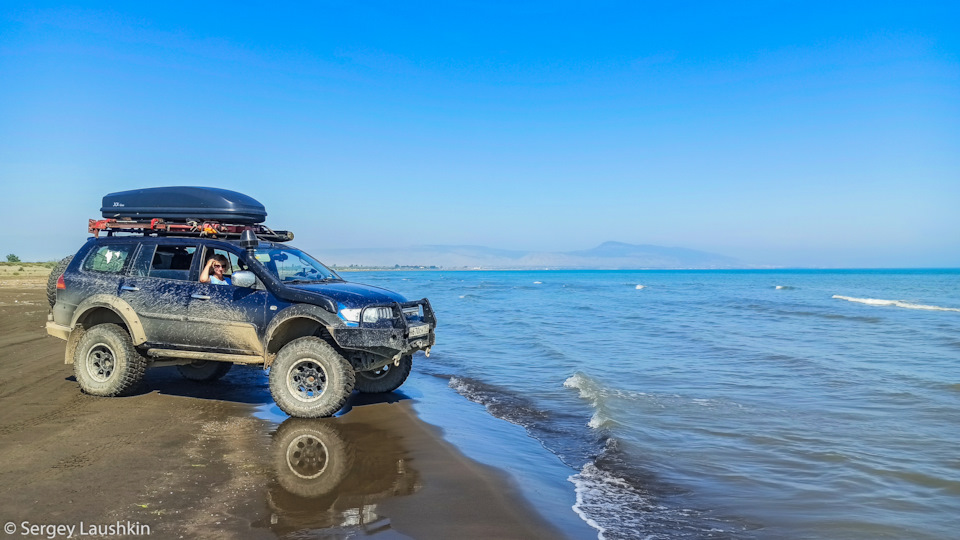 Каспийское море. — Mitsubishi Pajero Sport (2G)