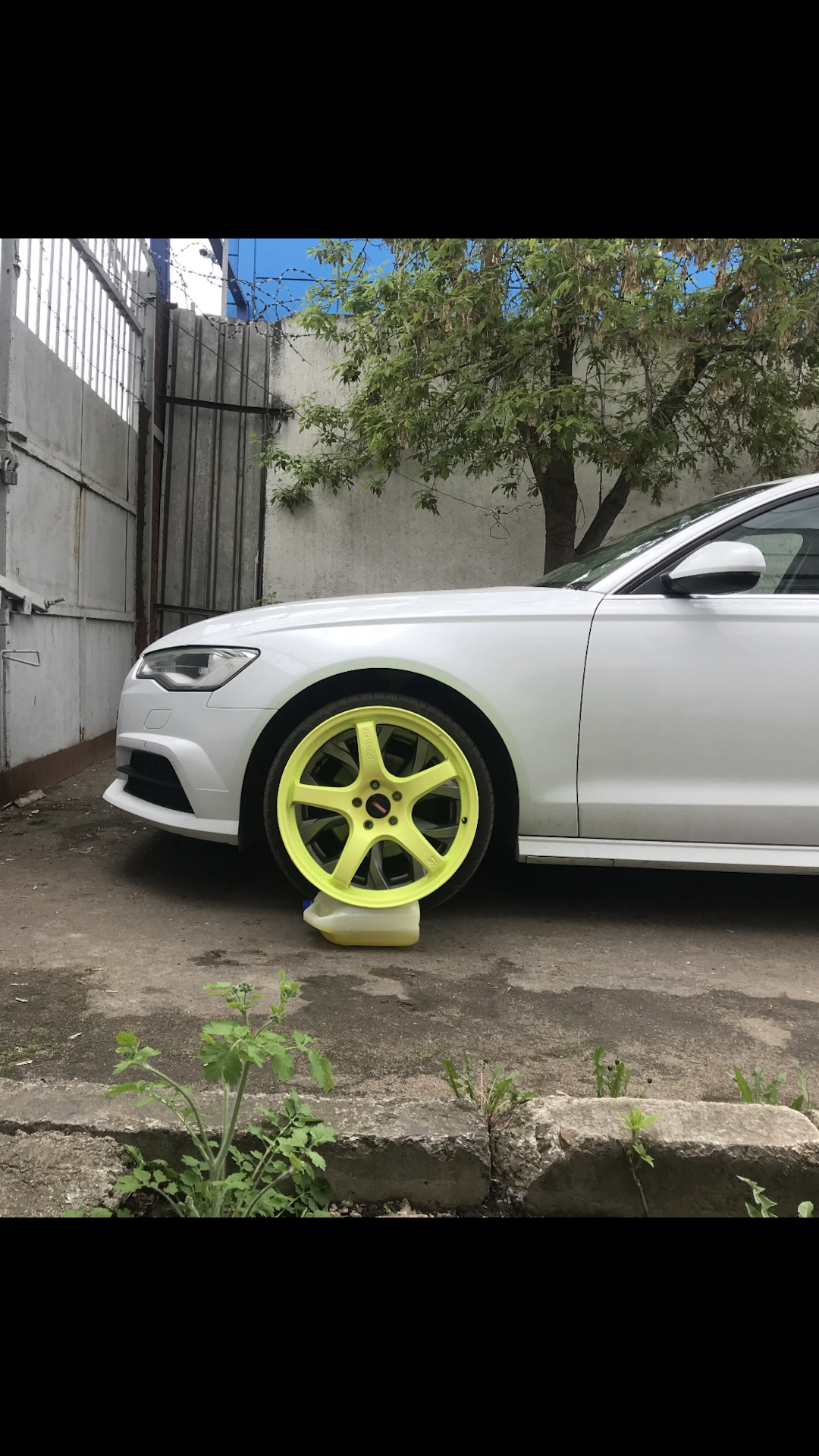 Диски — Audi A6 (C7), 1,8 л, 2016 года | колёсные диски | DRIVE2
