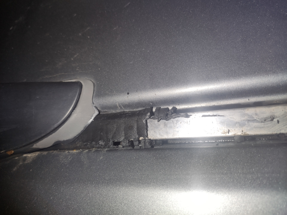 Ремонт молдингов крыши — Honda Odyssey (USA) (3G), 3,5 л, 2008 года ...