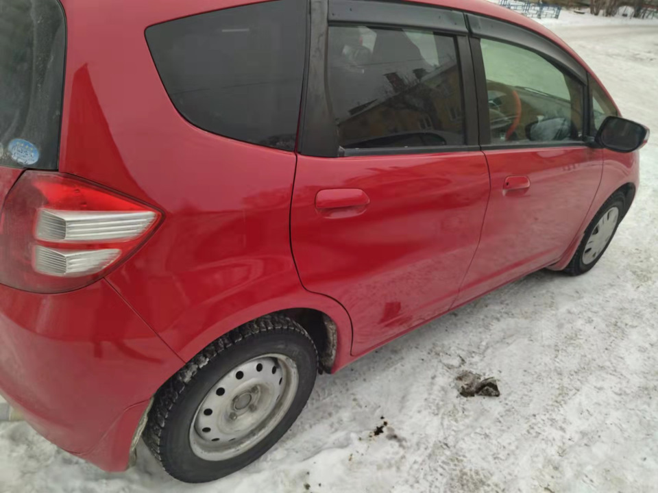 Ремонт после ДТП — Honda Fit (2G), 1,3 л, 2008 года | кузовной ремонт ...