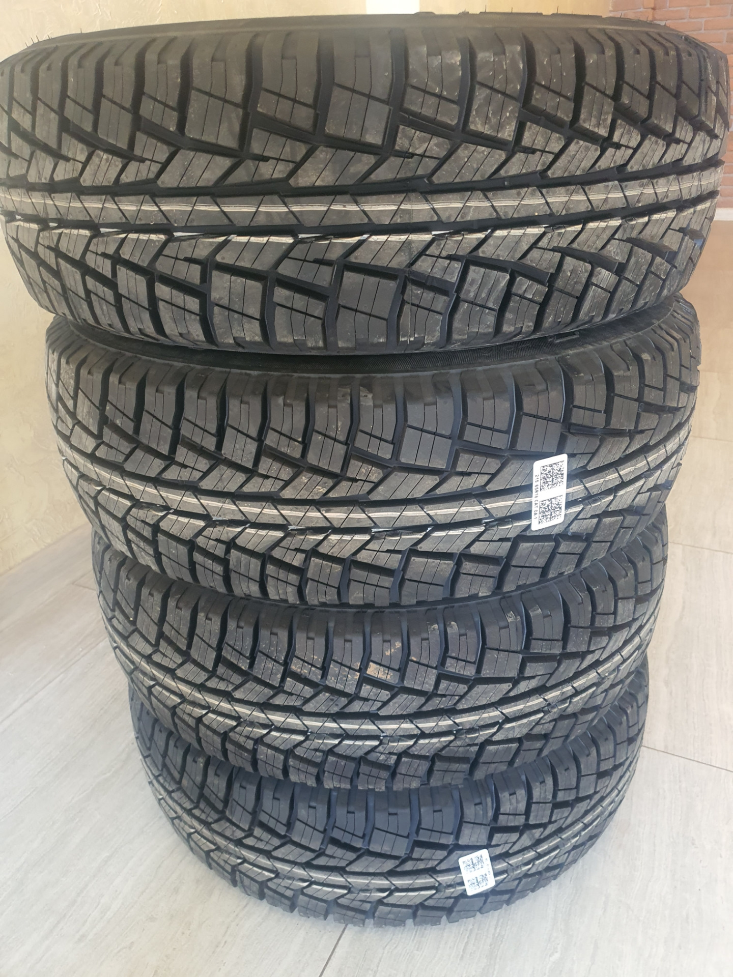 Новая резина Cordiant A/T 215/65/R16 — Volkswagen Multivan (T4), 2,4 л ...