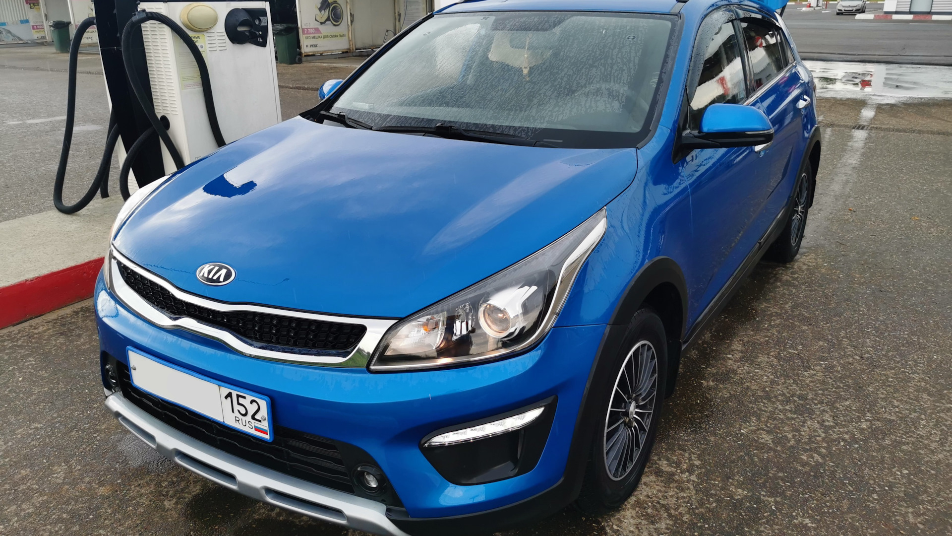 KIA Rio X-Line 1.6 бензиновый 2020 | Grand Blue на DRIVE2