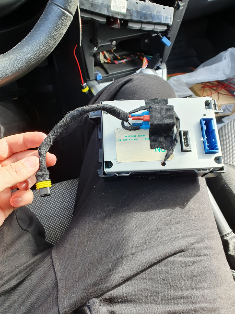 сделал фишку, какая была в наличии — Opel Astra H