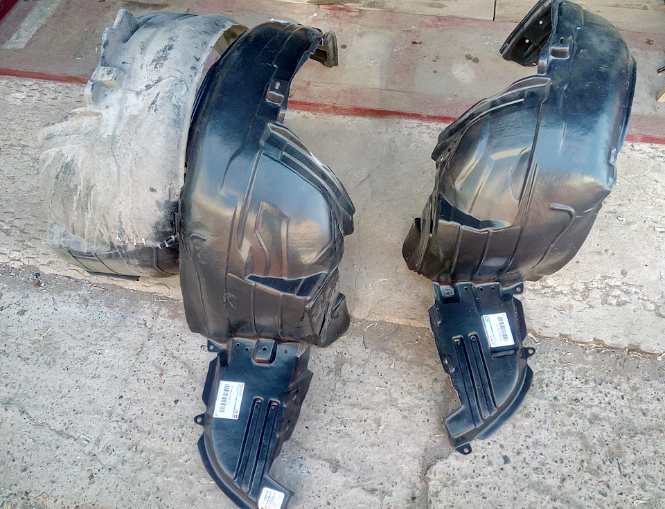Передние подкрылки SAT — Subaru Impreza WRX (GD/GG), 2 л, 2006 года ...