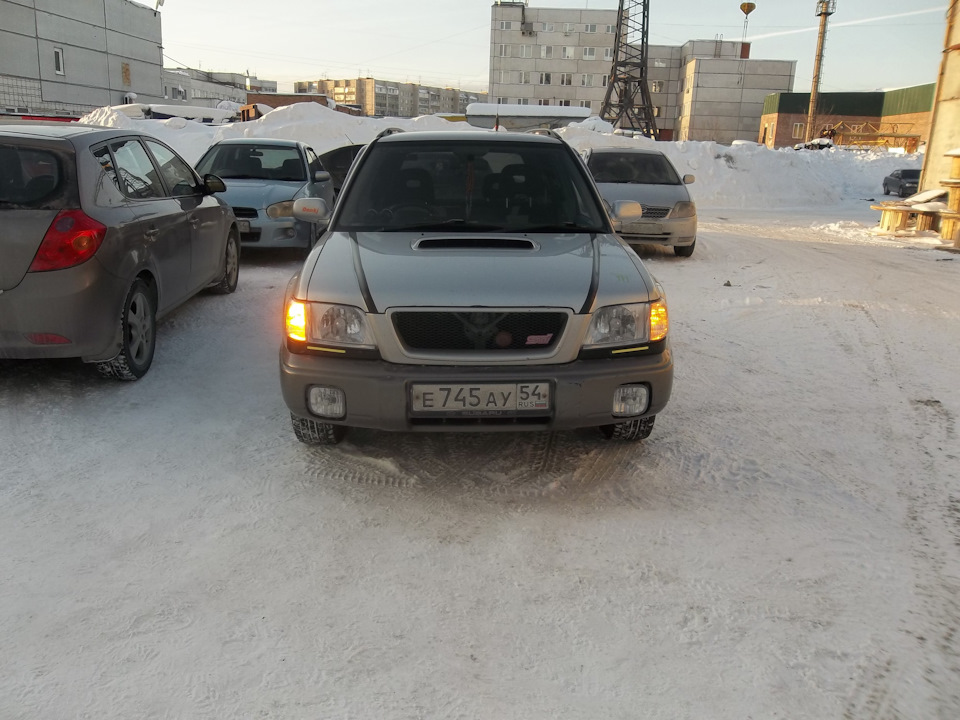 Ходовые огни на авто форестер