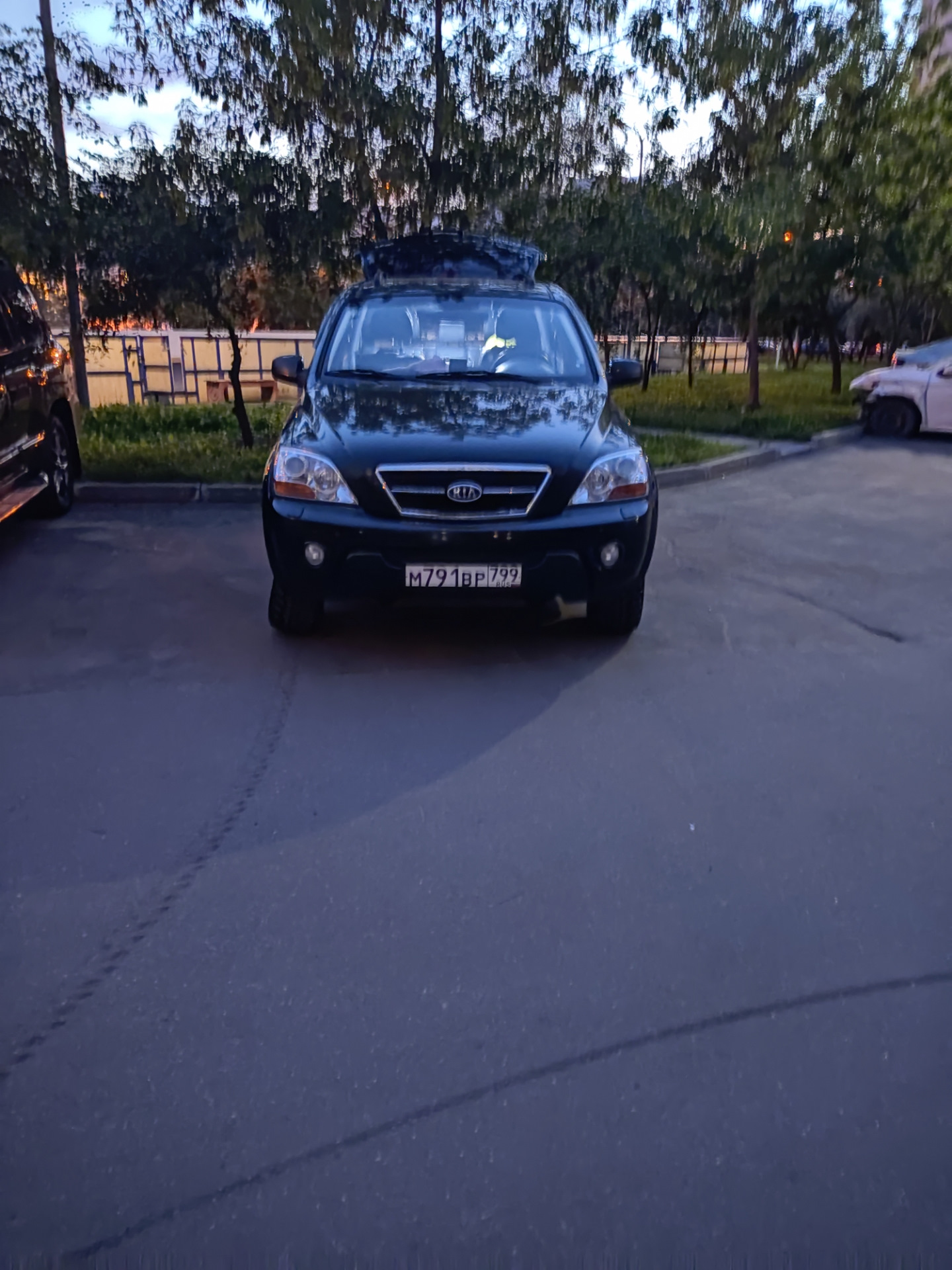 Вырвало шаровую, на верхнем рычаге. — KIA Sorento (1G), 2,5 л, 2008 ...