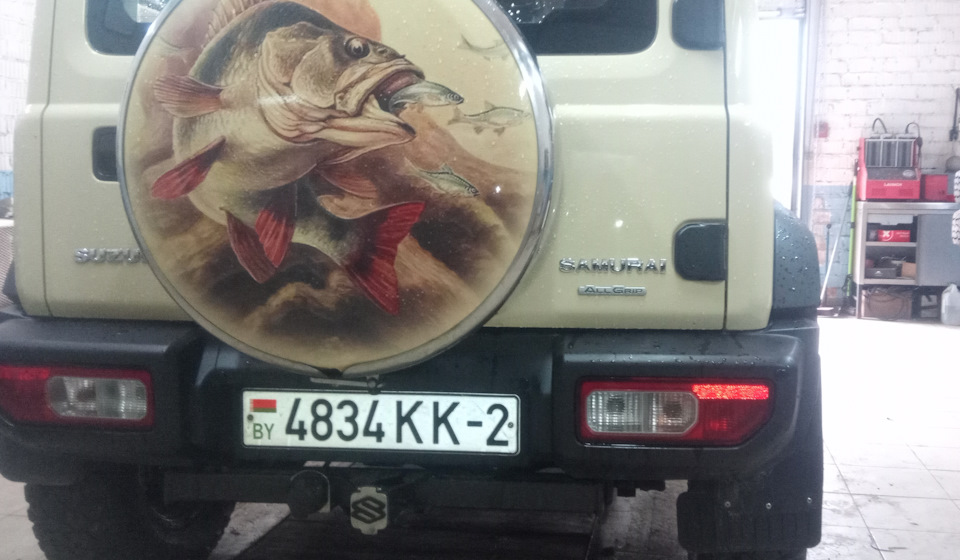 Фото в бортжурнале Suzuki Jimny (4G)