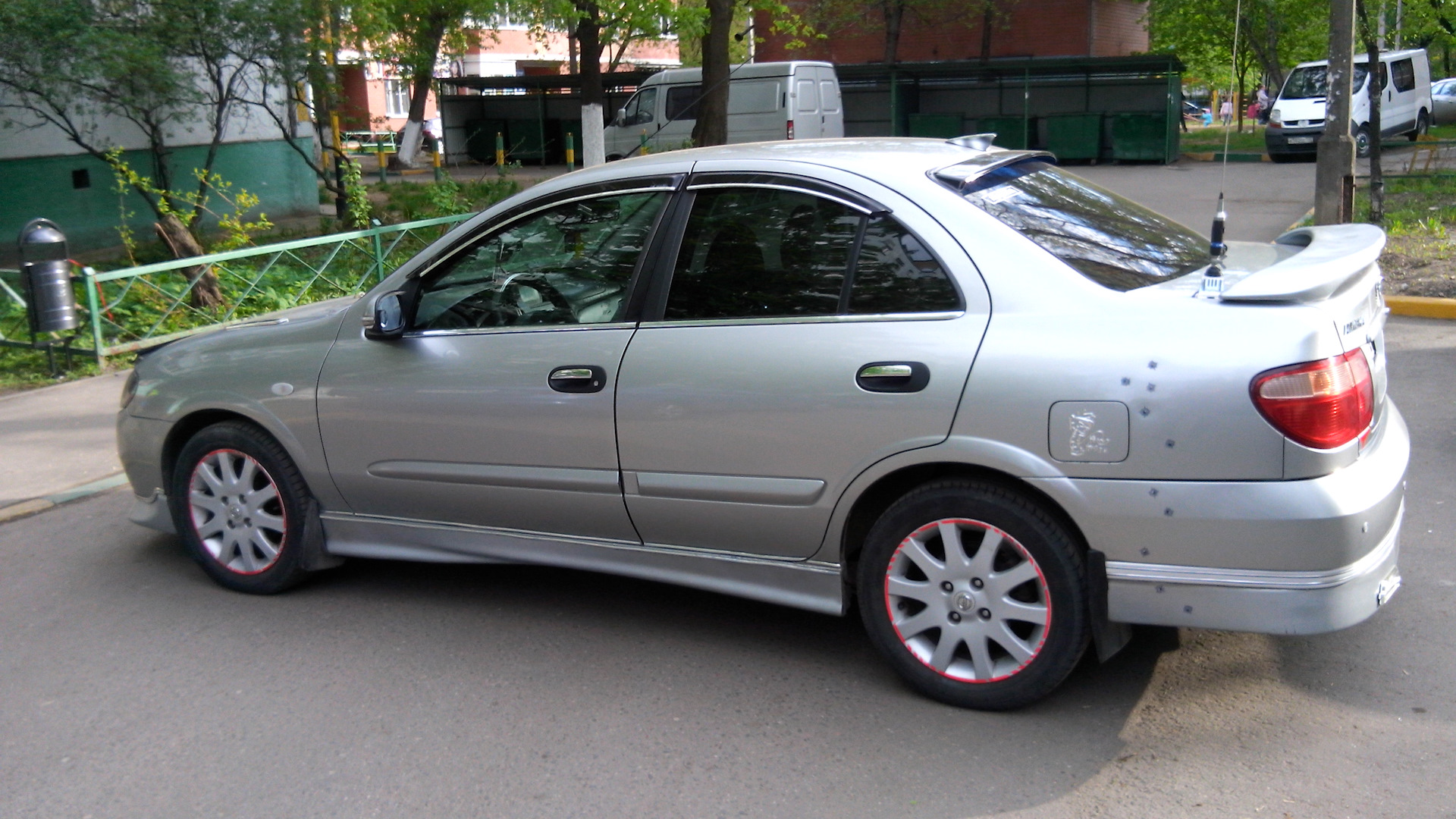 Almera n16 sedan Sport Spoiler