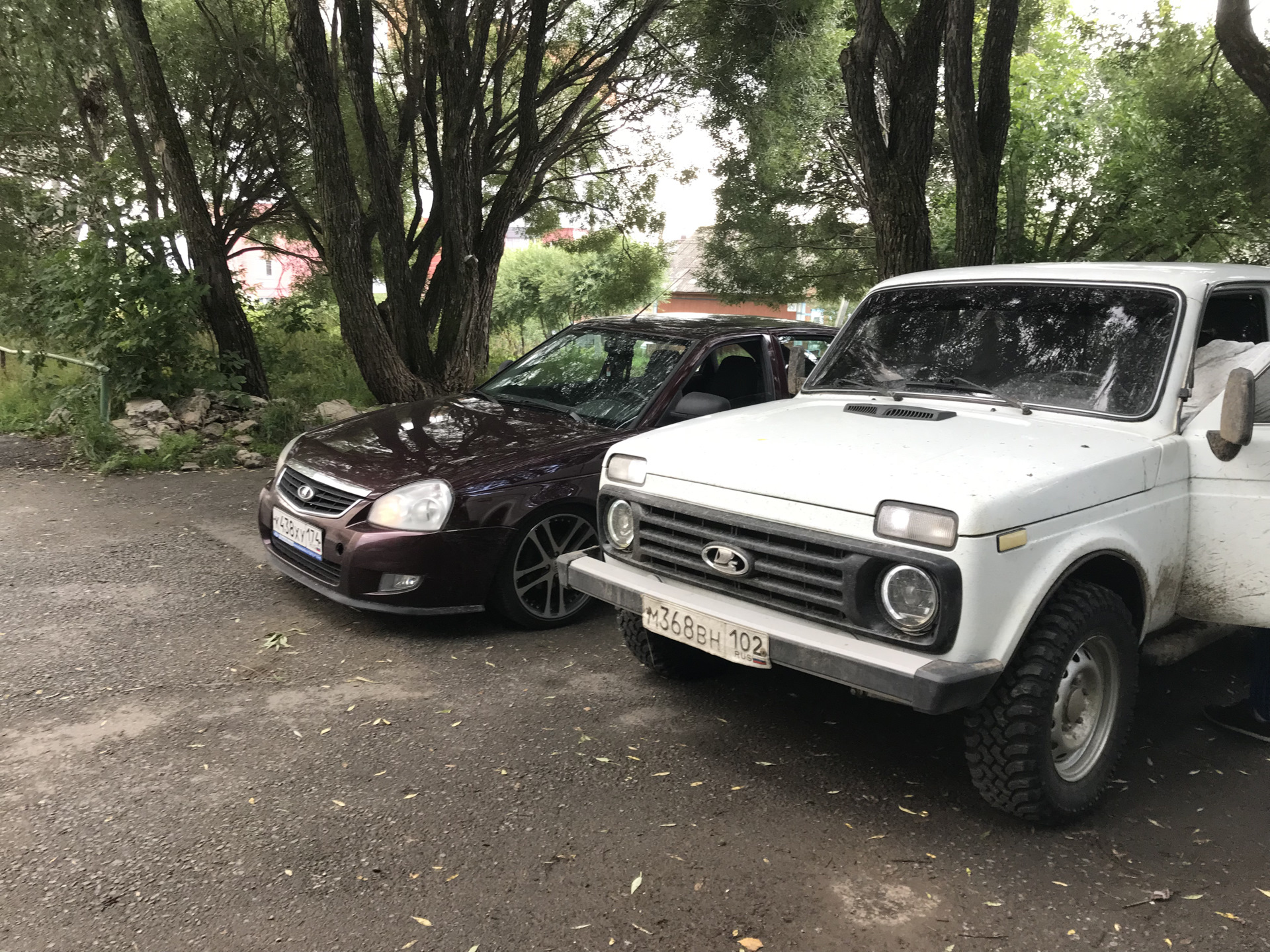 Грязь или все же асфальт? — Lada Приора хэтчбек, 1,6 л, 2012 года ...