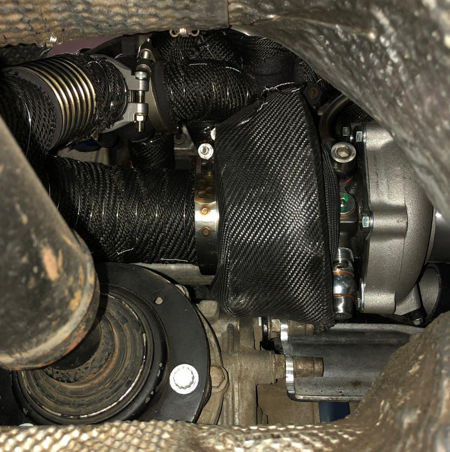 термолента, шуба Сoolit — Audi RS Q3 (1G)