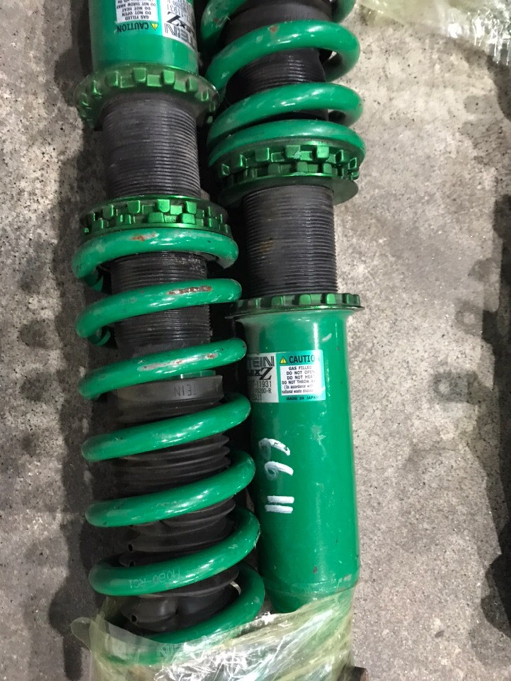 Honda civic 5d винтовая подвеска. фултапы. подвеске койлы tein фултап. винтовая подвеска лансер 10. койловеры фултап.