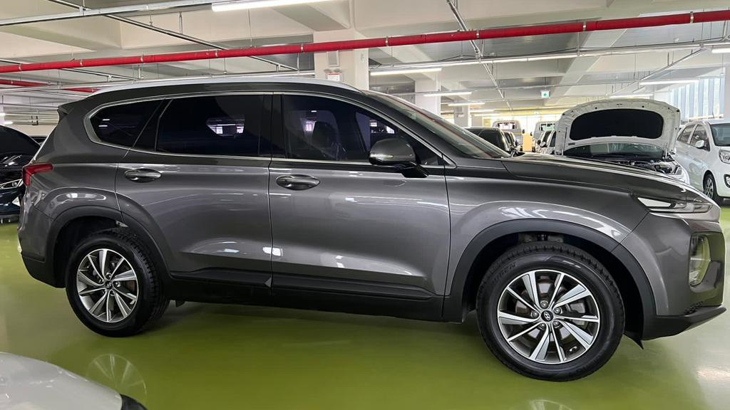 Новый hyundai santa fe 2019. Hyundai santa fe lagoon blue. Длина santa fe 2019. Санта фе 2019. Хендай санта фе 2020.