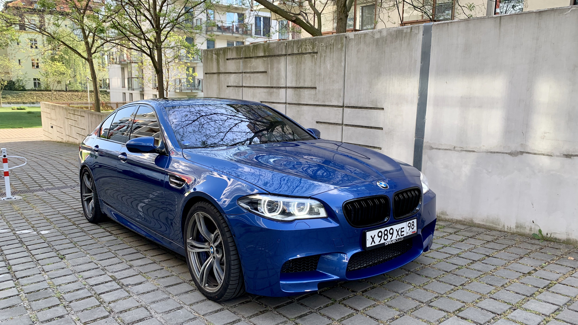 BMW M5 (F10) 4.4 бензиновый 2013 | Синяя Акула на DRIVE2