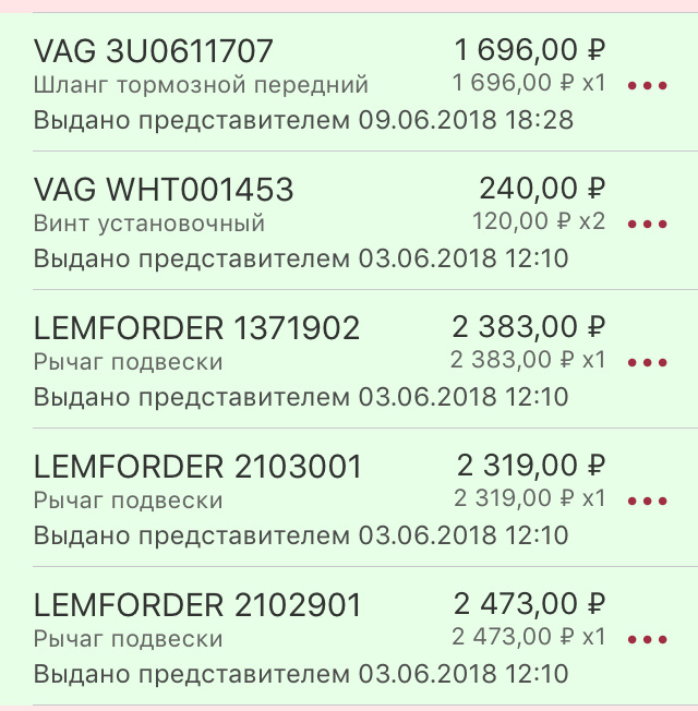 Фото в бортжурнале Volkswagen Passat B5. Запчасти на фото: 3U0611707, WHT001453, 1371902, 2103001, 2319, 2102901