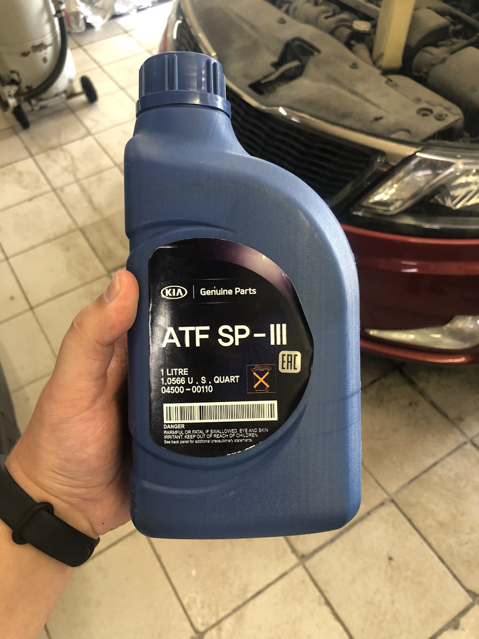 0450000110 Масло трансмиссионное atf sp iii KIA HYUNDAI | Запчасти на ...
