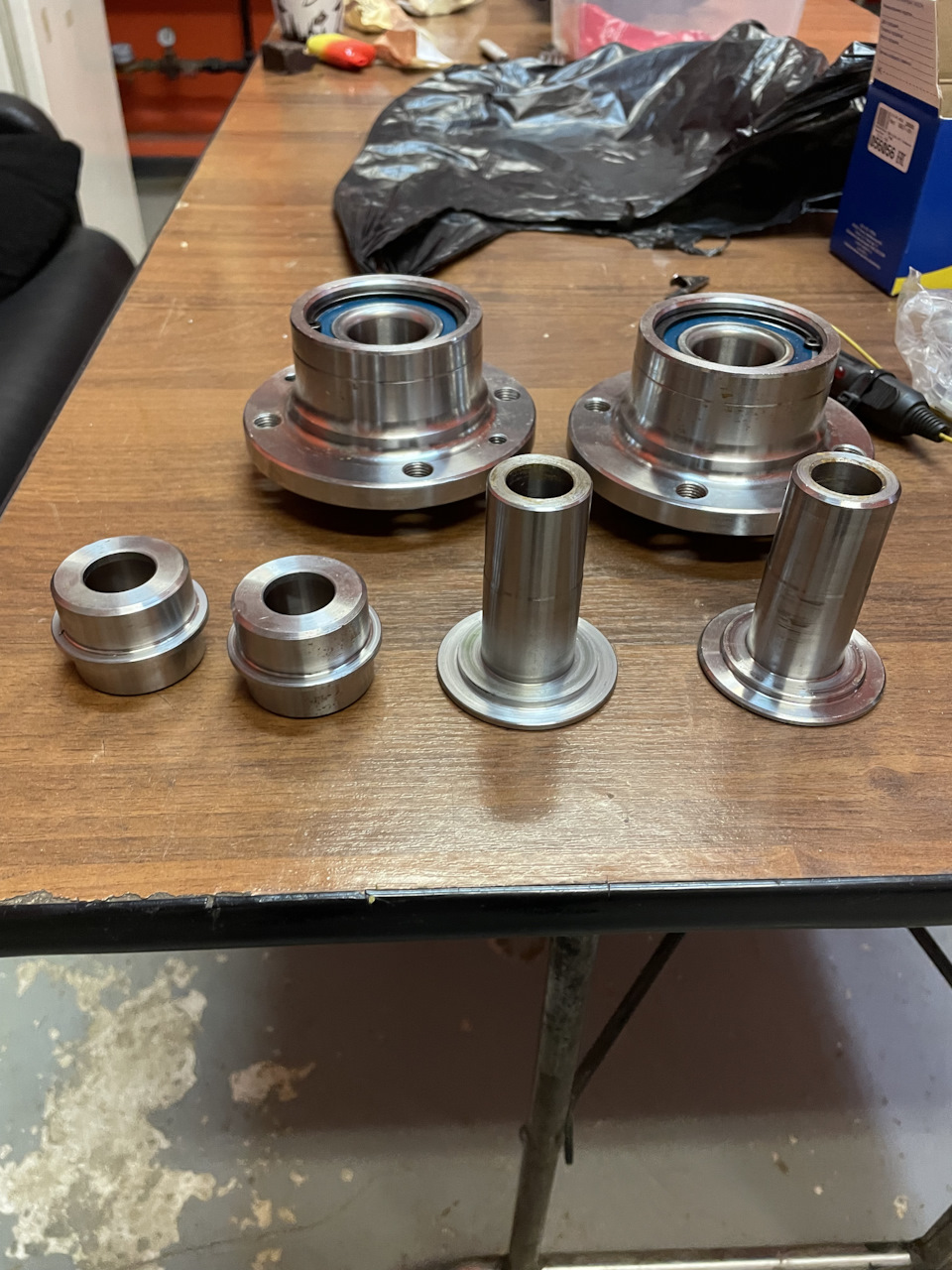 Переход на заднюю необслуживаемую ступицу Ваз 2108 — Lada 21041, 1,6 л ...