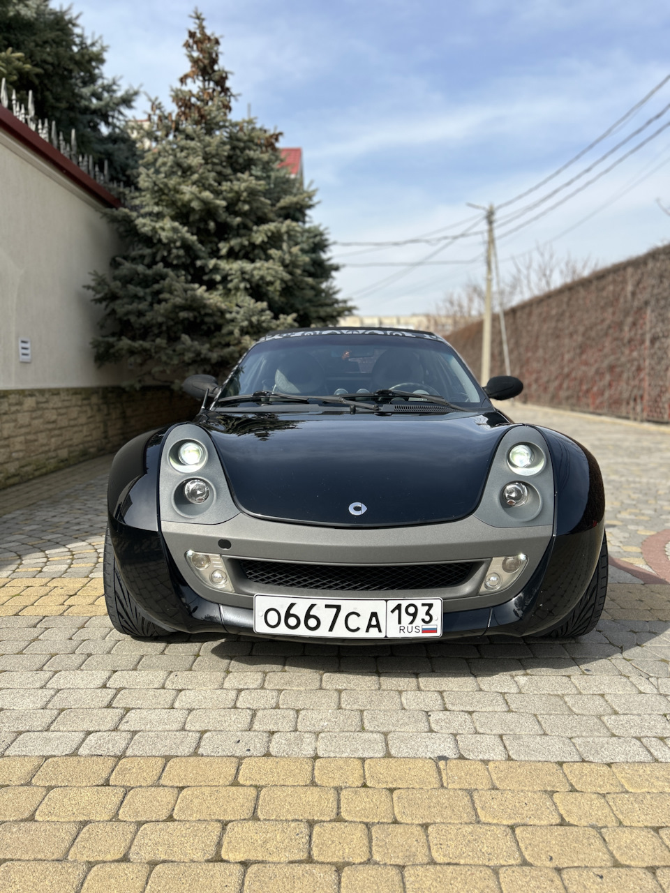 Лето пришло в наш дом + обработка крыши — Smart Roadster, 0,7 л, 2004 года  | фотография | DRIVE2