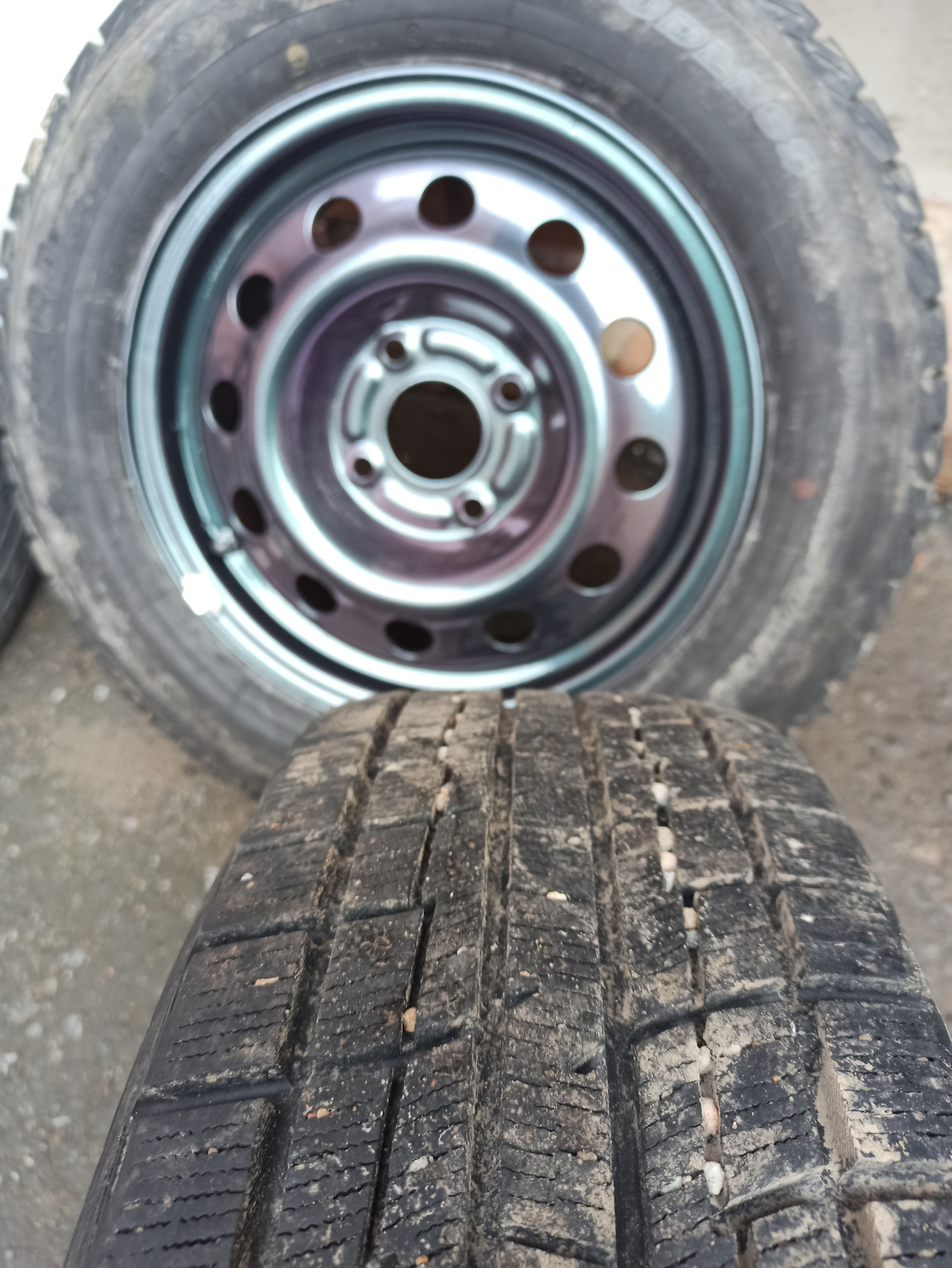 Новый комплект колес — всесезонка — Nissan Sunny (B15), 1,5 л, 2002 ...