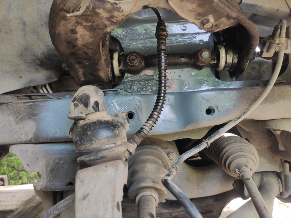 Колеса, проставки и… Сварка — Mitsubishi Delica (L400), 2,8 л., 1997 ...