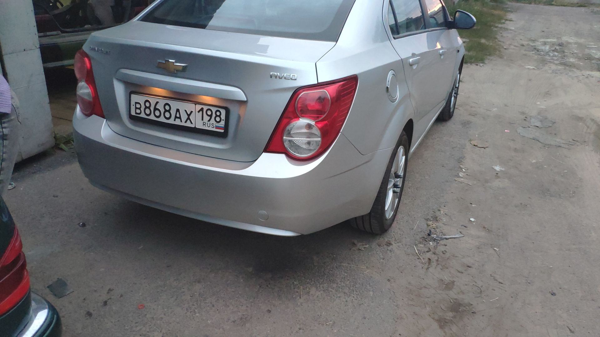 Замена заднего бампера Chevrolet aveo t 300 — Chevrolet Aveo Sedan (2G ...