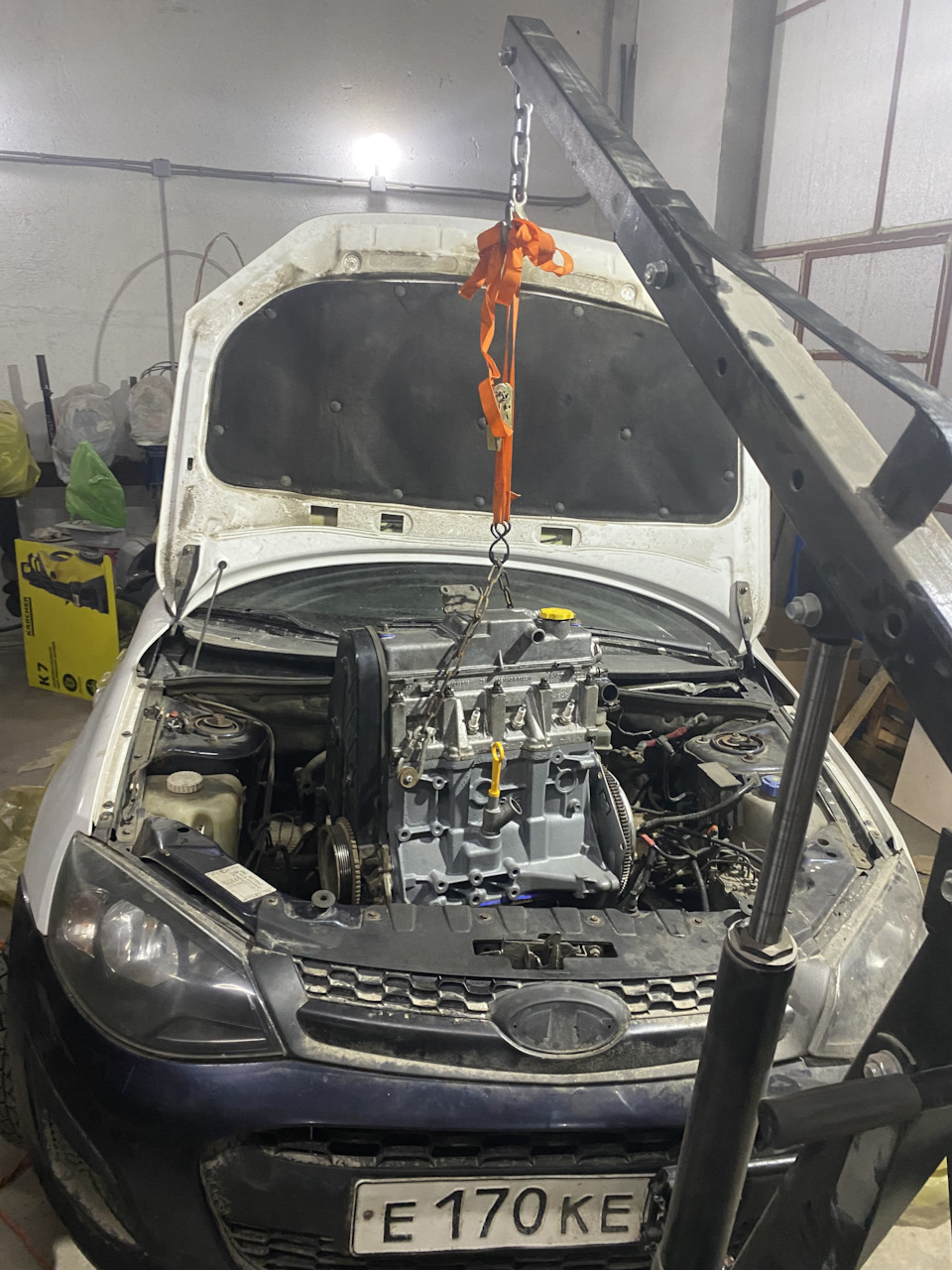 Капитальный ремонт Калина 2 — Lada Калина 2 хэтчбек, 1,6 л, 2013 года ...