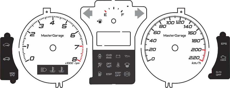 Схема спидометра хендай гетц