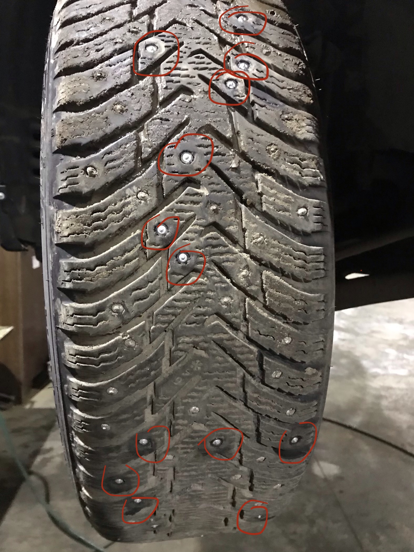 Дошиповка колес — Mitsubishi Lancer X, 1,6 л, 2012 года | шины | DRIVE2