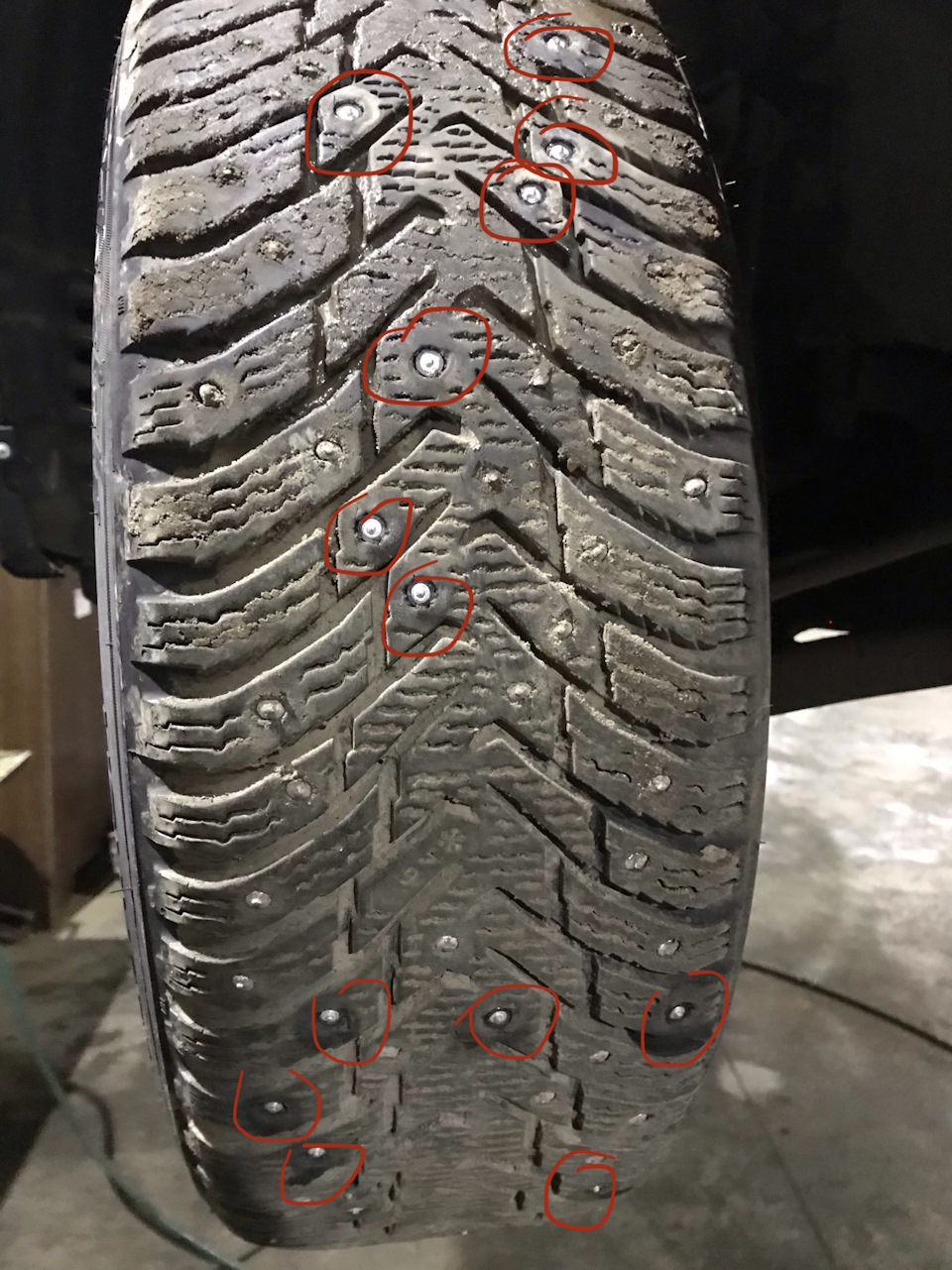 Дошиповка колес — Mitsubishi Lancer X, 1,6 л, 2012 года | шины | DRIVE2