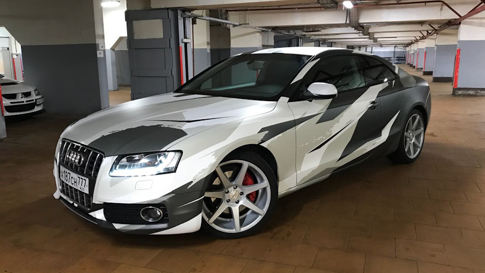 Audi a5 камуфляж