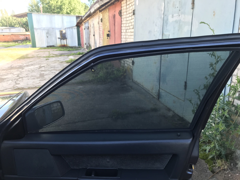 Шторки на передние окна) — Volvo 850, 2,5 л, 1996 года | аксессуары ...