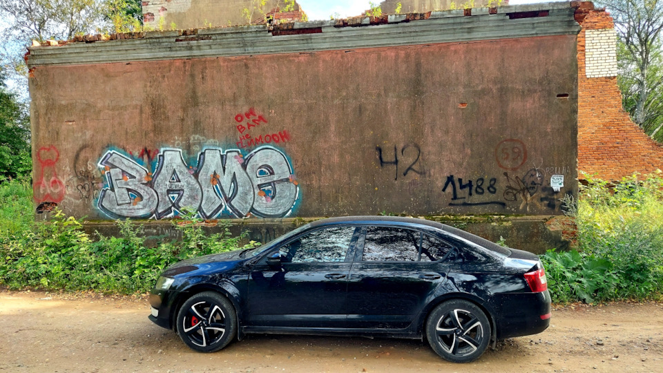 Снова передняя пружина — Skoda Octavia A7 Mk3, 1,4 л, 2013 года ...